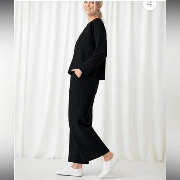 Sympli French terry pullover size XL in forest green - Picture 11 of 11